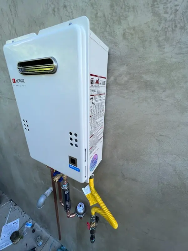 Tankless water heater installation for Northdale homes